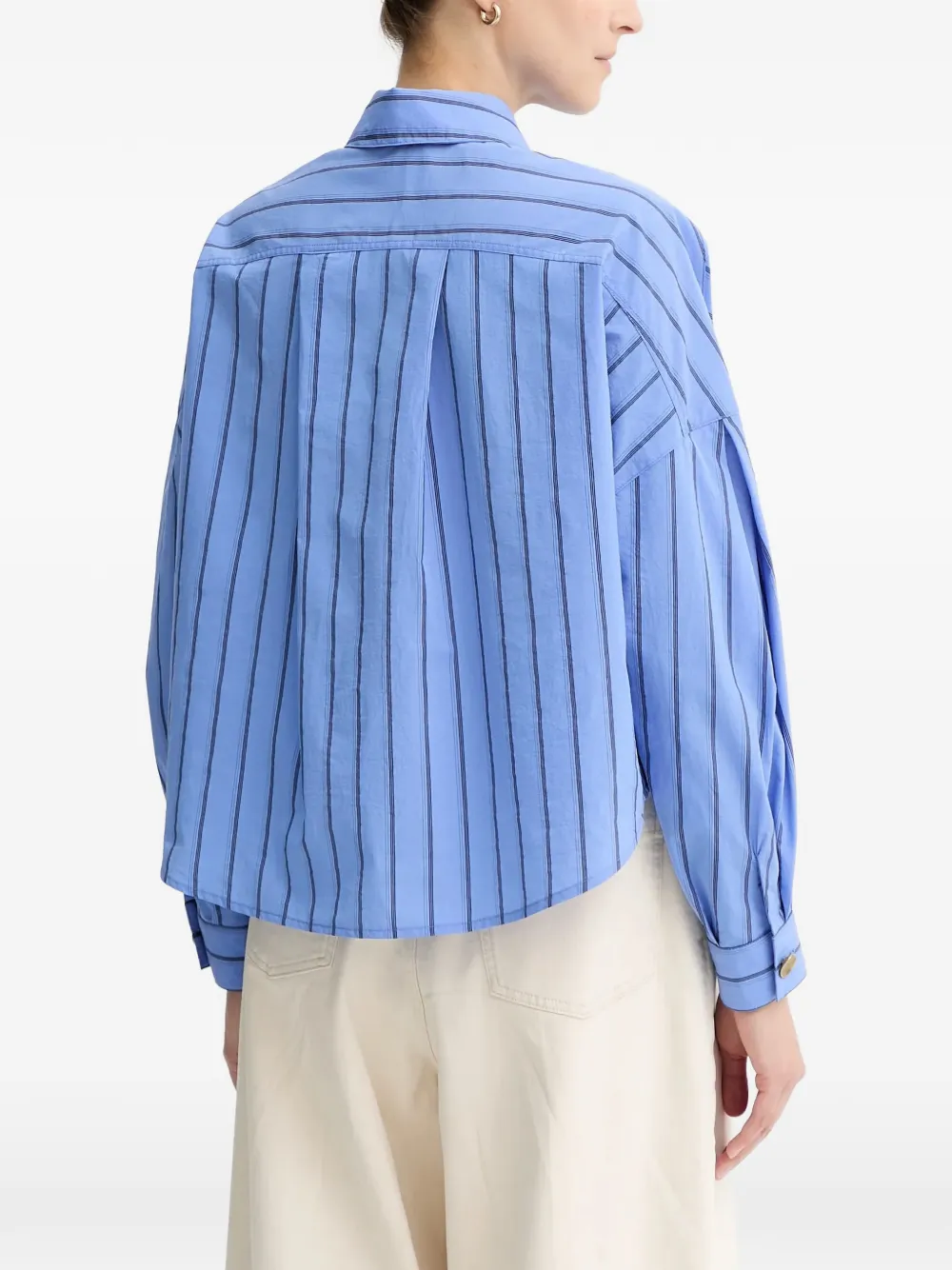 Sessun Striped Shirt In Blue
