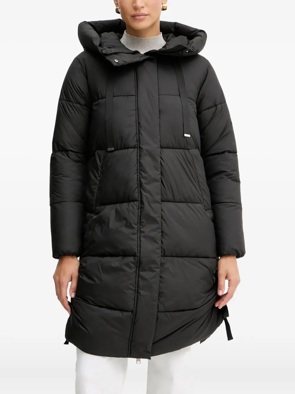 Silvian Heach hooded padded coat - Nero