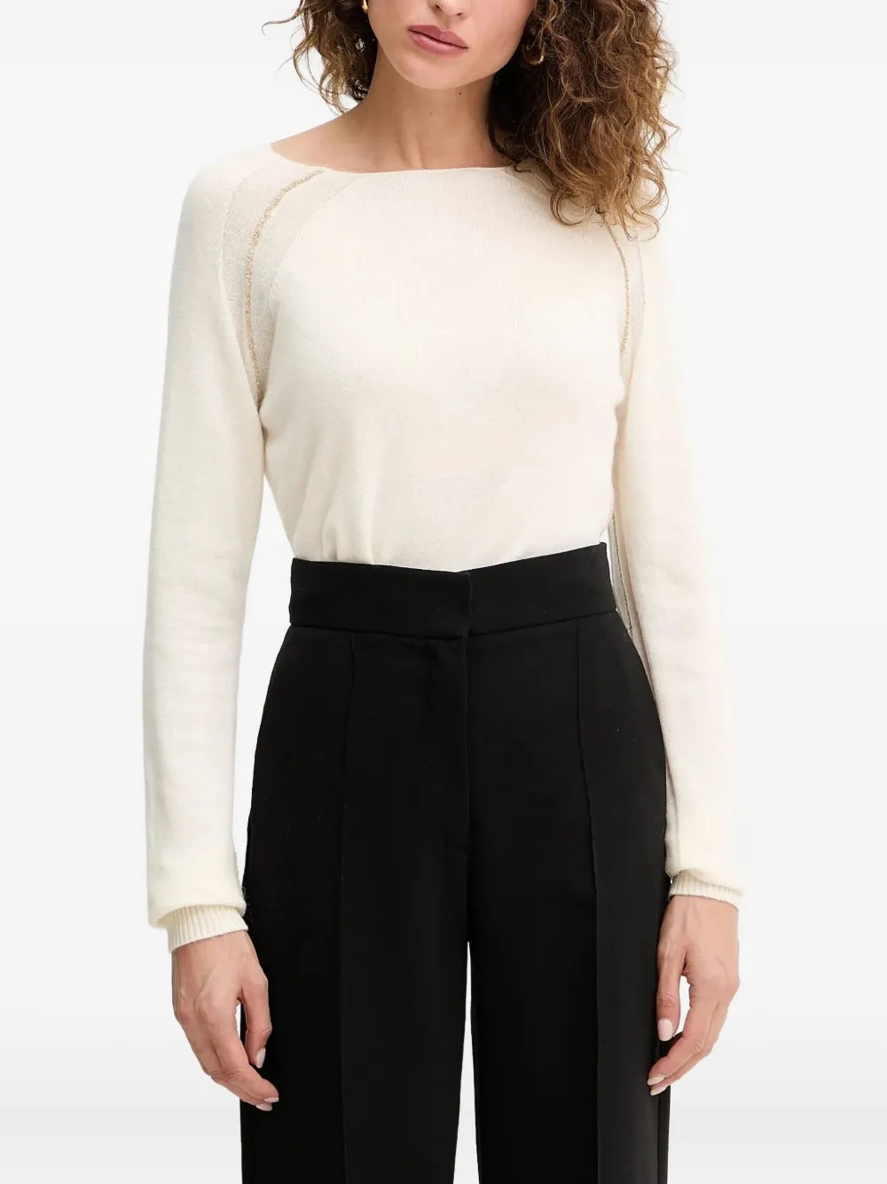 Silvian Heach embellished sweater - Toni neutri