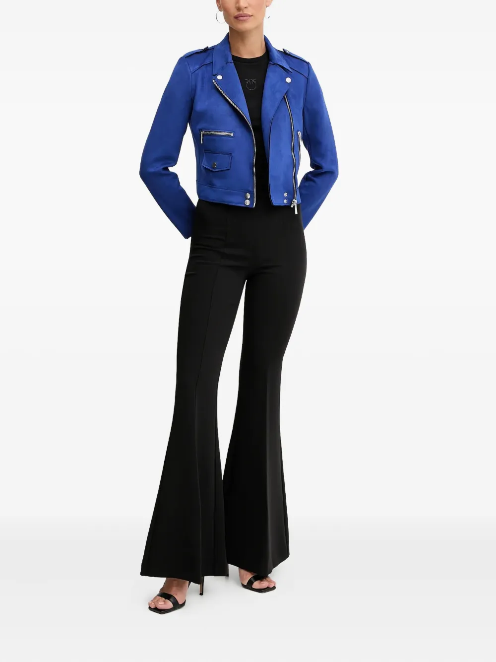 Silvian Heach logo-charm trousers - Zwart