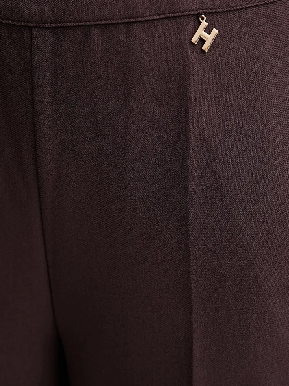 Silvian Heach Broek met logobedel Bruin