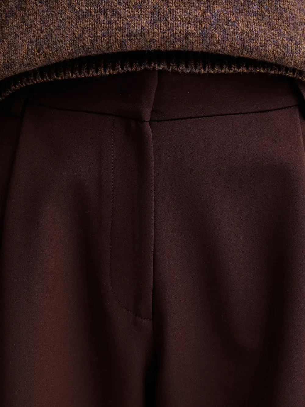 Sessun Wide-leg Trousers In Brown