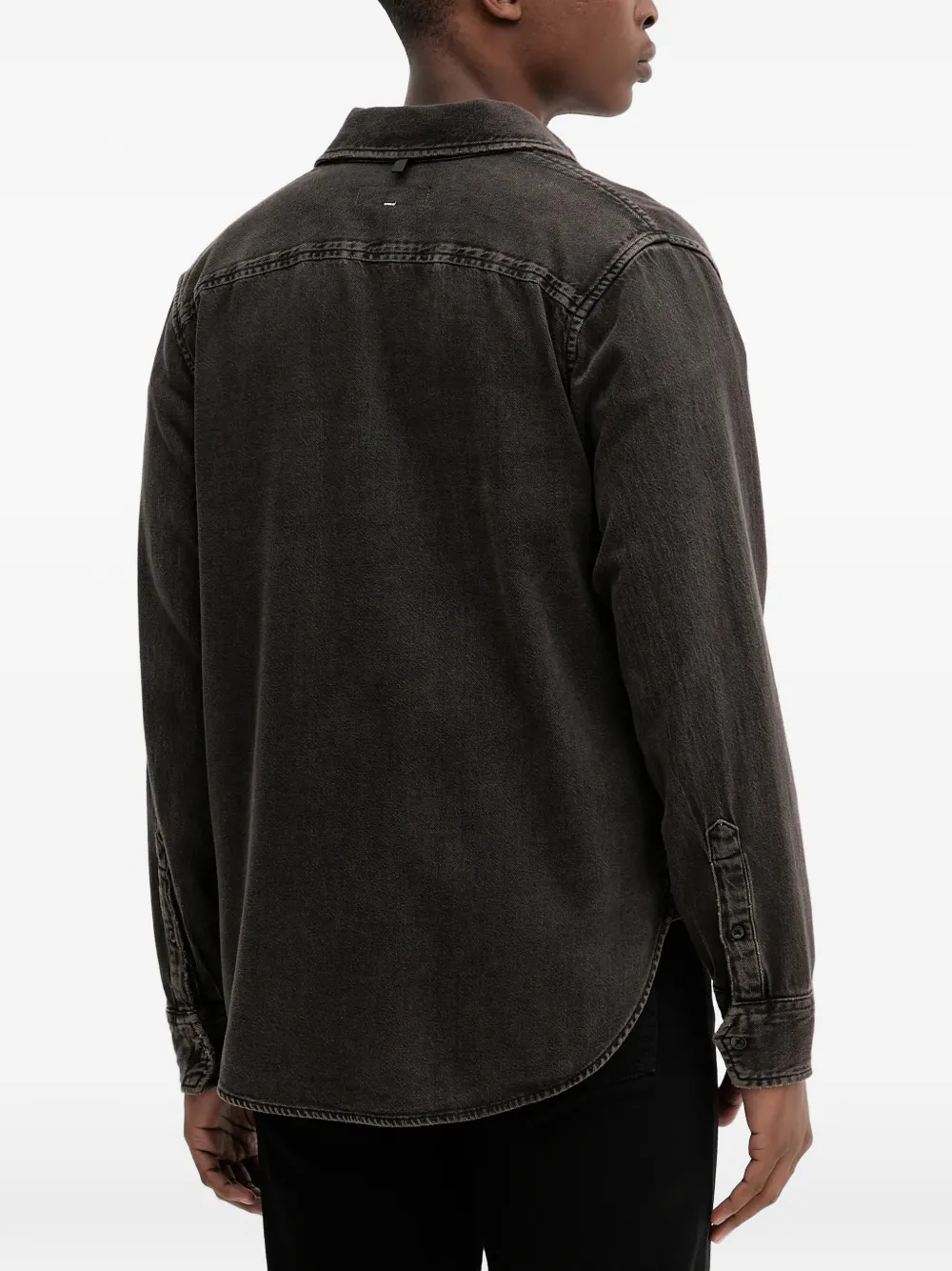  Rag & Bone Buttoned Pocket Overshirt - Brown 