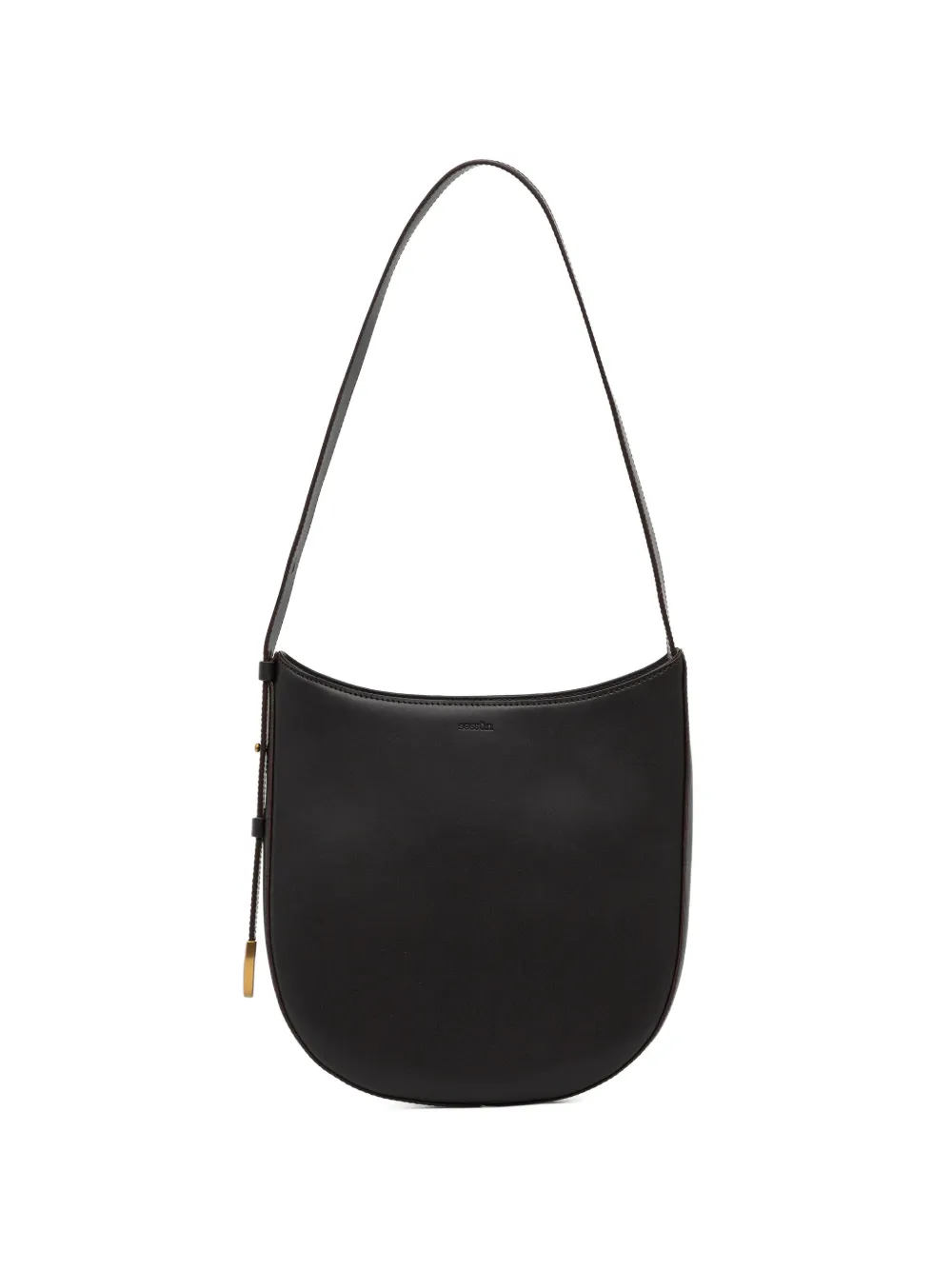 Sessùn leather cross body bag - Nero