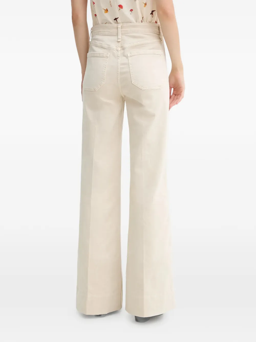  Rag & Bone Chain-detail Flared Jeans - Neutrals 