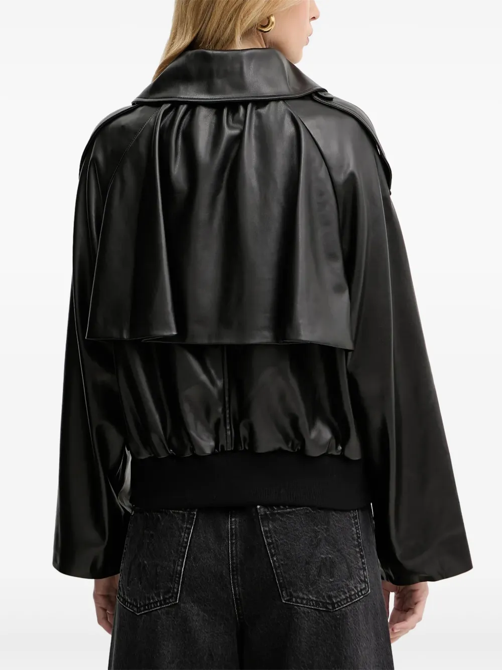 Silvian Heach Jack met dubbele rij knopen Zwart