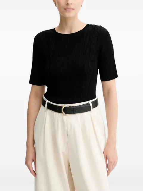 Sessùn short sleeve knitted top