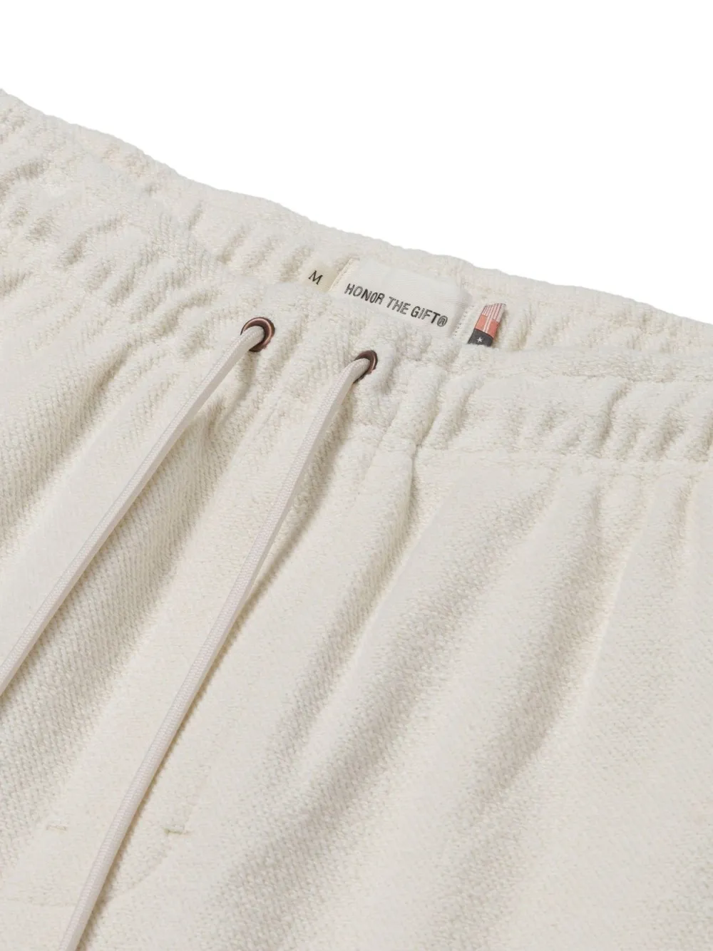 Honor The Gift Block Party badstof shorts Beige