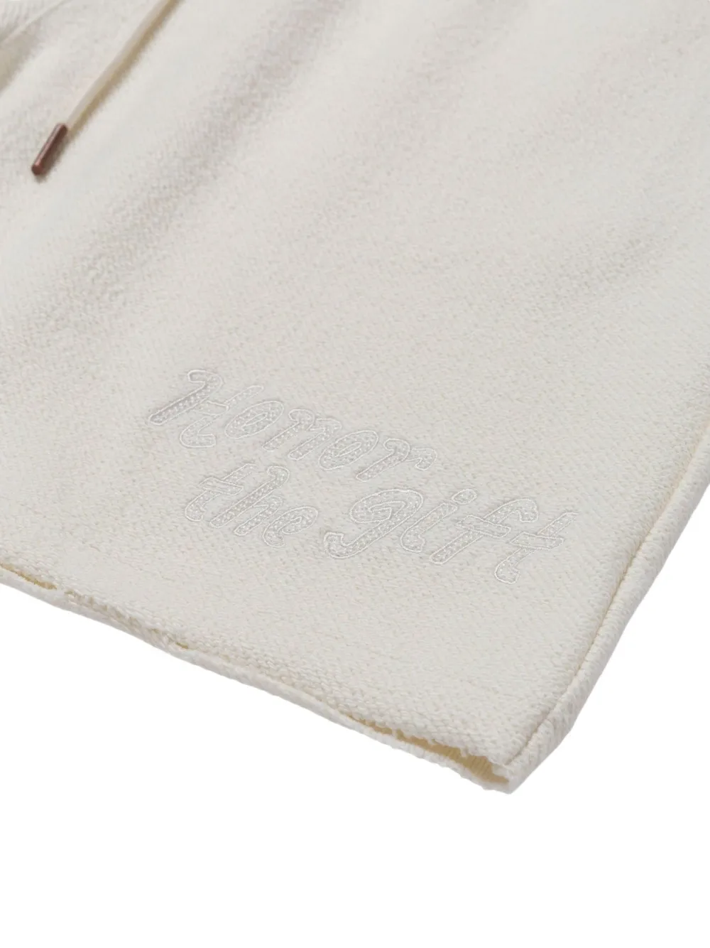 Honor The Gift Block Party badstof shorts Beige
