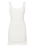 RXQUETTE lace-trimmed tweed dress - Neutrals