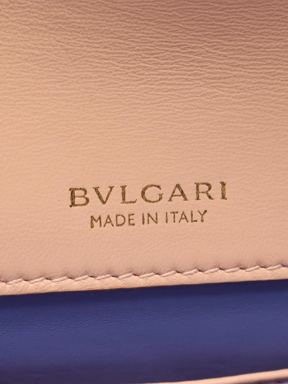 Pre-owned Bvlgari 2010-2025 Leather Serpenti Forever Crossbody Bag In Pink