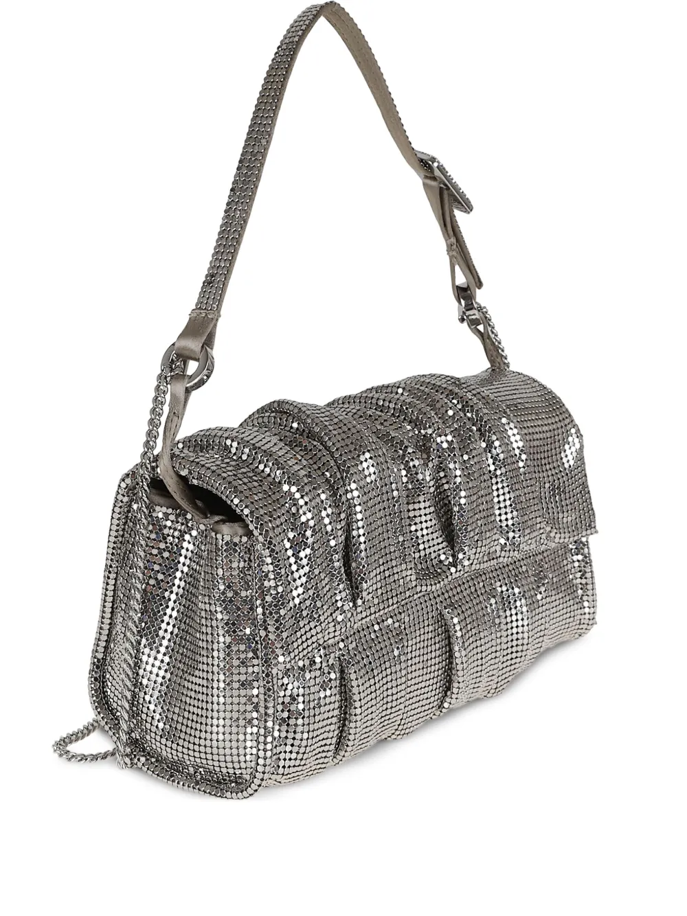 Benedetta Bruzziches Iris Mercury chainmail shoulder bag | Silver | Image 1