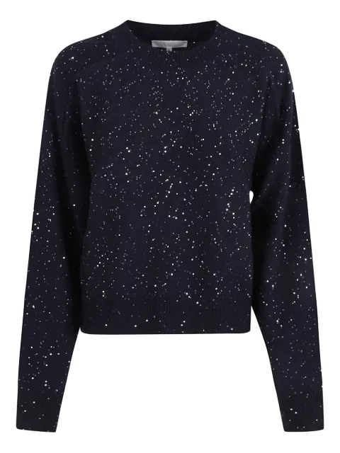 Antonelli sequin-embellished wool top