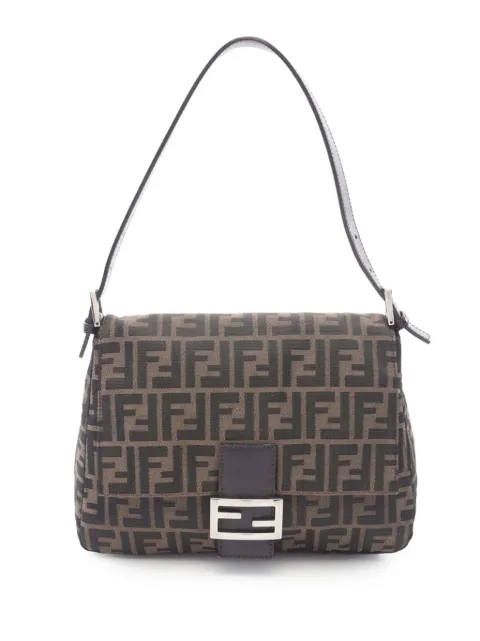 Fendi Pre-Owned 2000-2010 Zucca Canvas Mamma Forever shoulder bag