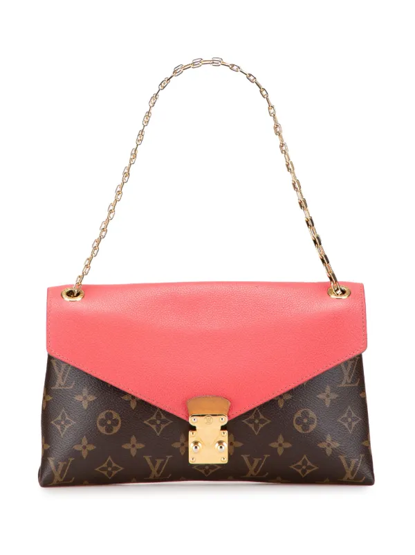 Louis Vuitton Pre-Owned 2014 Monogram Pallas Chain Shoulder Bag Brown  FARFETCH PH