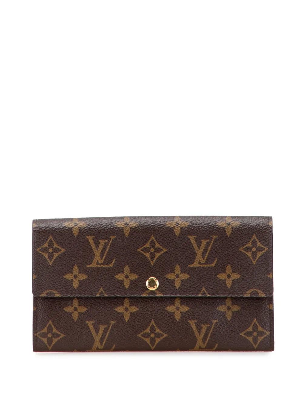Louis Vuitton Pre-Owned 2007 モノグラム サラ ウォレット 長財布 - ブラウン Louis Vuitton Pre-Owned 2007 モノグラム サラ ウォレット 長財布 - ブラウン