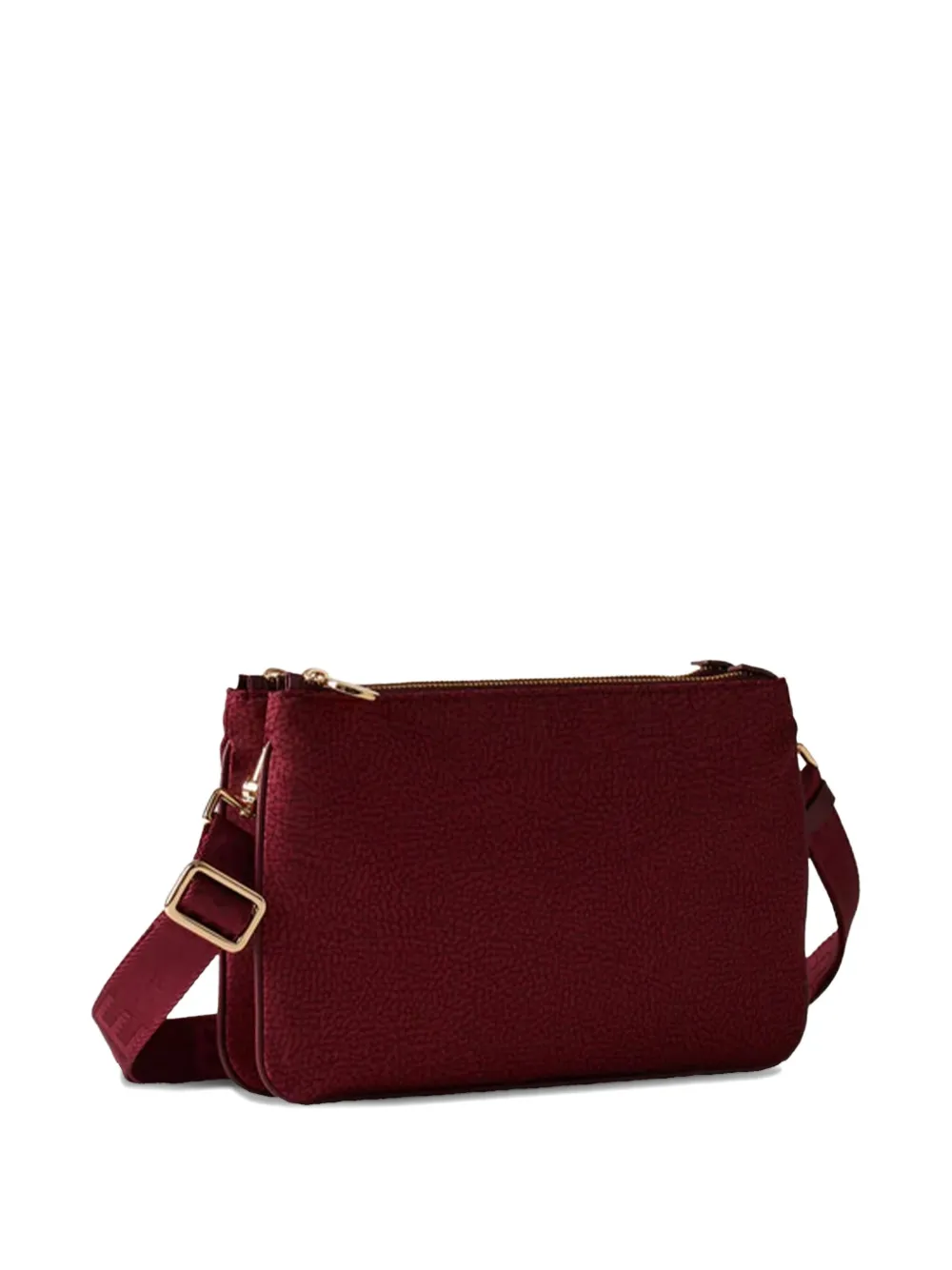 Borbonese Small Zip-fastening Bag In Red