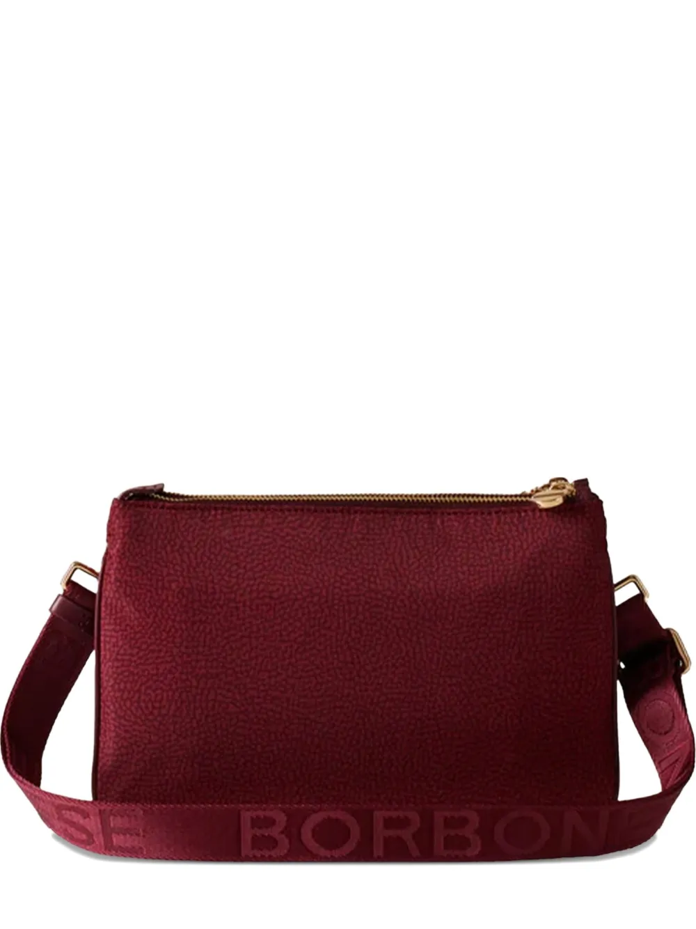 Borbonese Small Zip-fastening Bag In Red