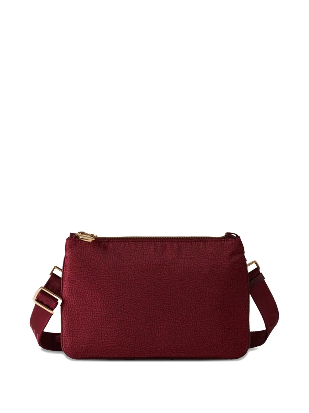 Borbonese Small Zip-fastening Bag In Red