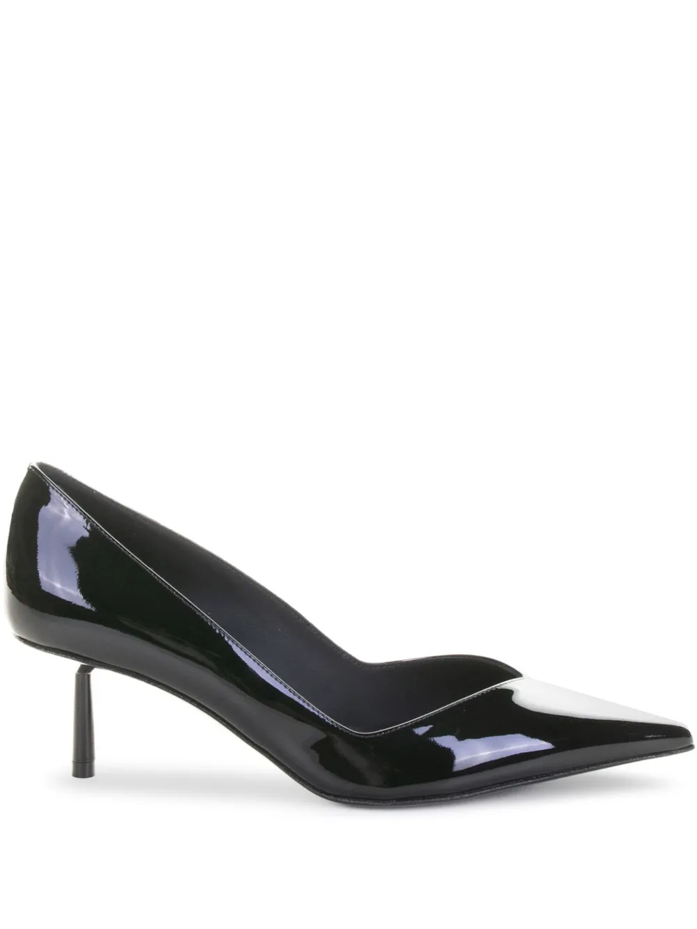 Le Silla Pointed-toe Heeled Pumps In Black