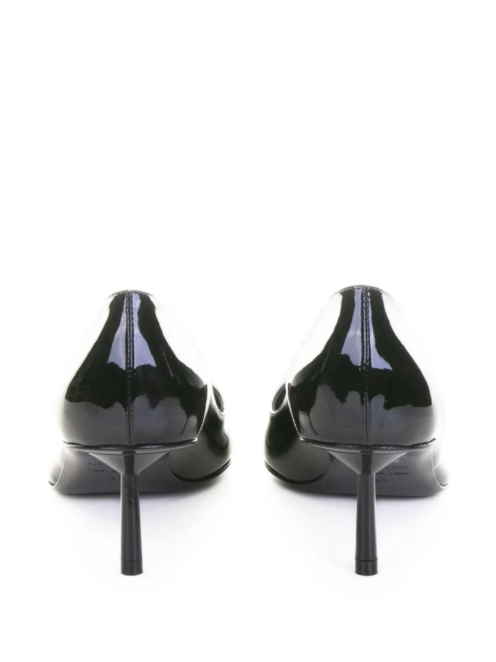 Le Silla Pointed-toe Heeled Pumps In Black