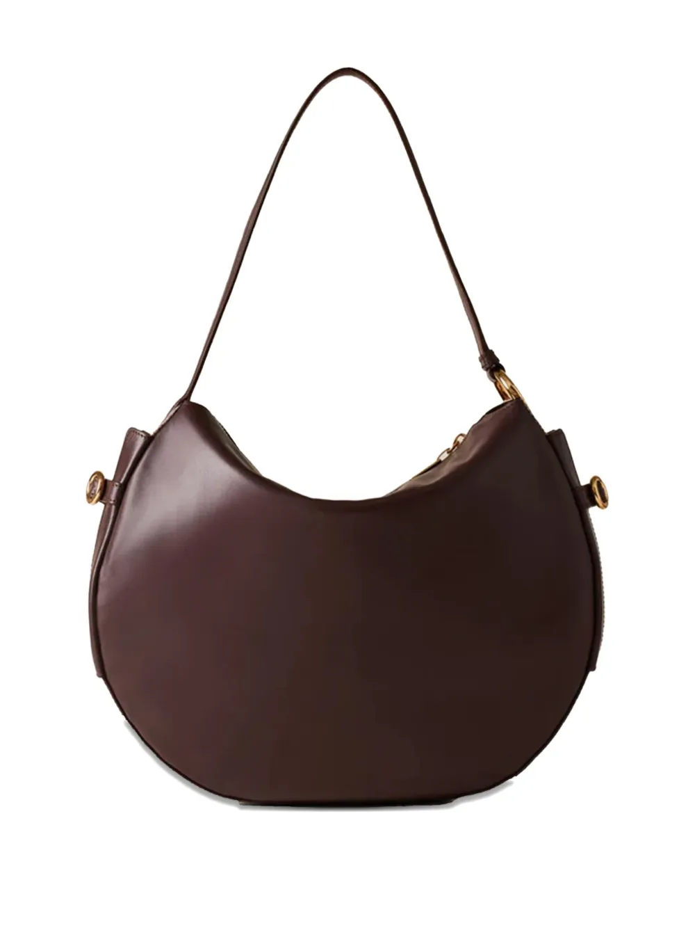 Borbonese Medium Hobo Top-handle Shoulder Bag In Brown