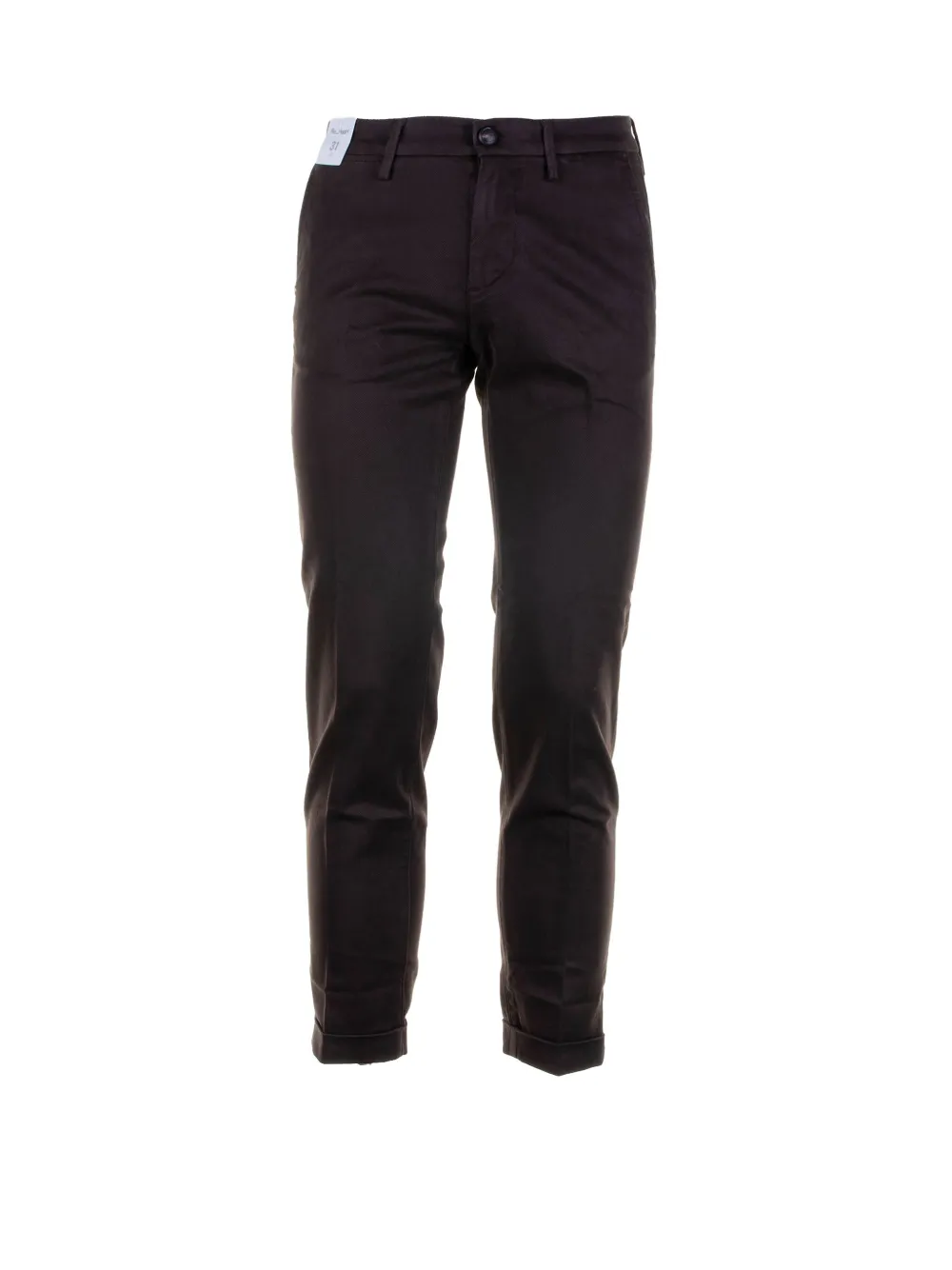 Re-hash Cuffed Trousers In Brown