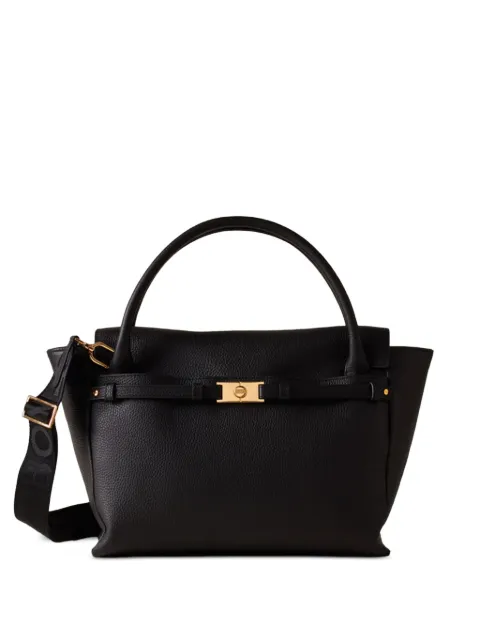 Borbonese Torinese buckle-fastening leather tote bag
