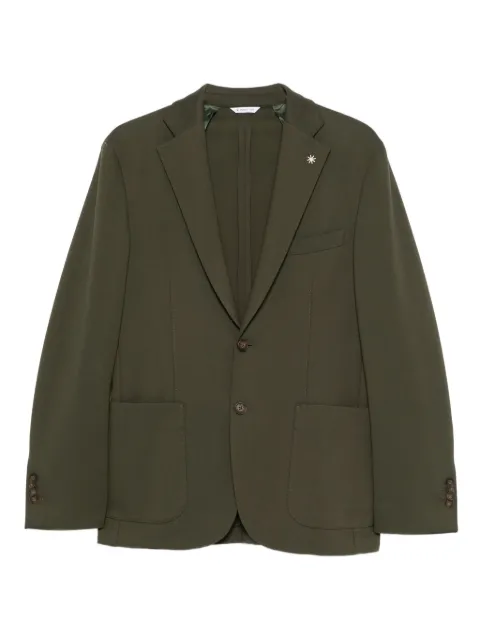 Manuel Ritz buttoned single-breasted jacket