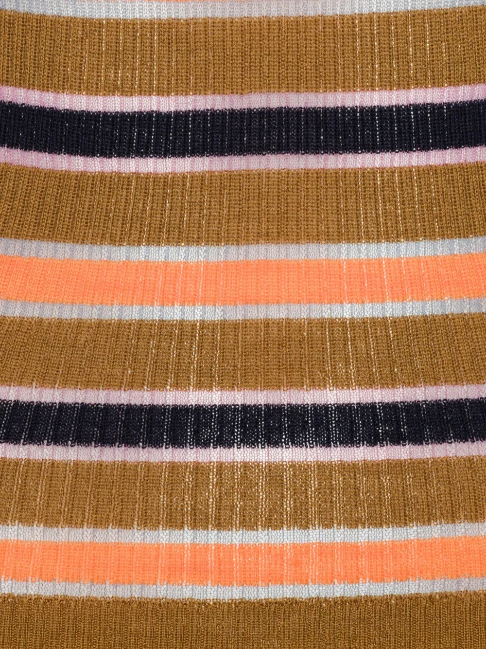 Henrik Vibskov Striped Roll-neck Top In Multi