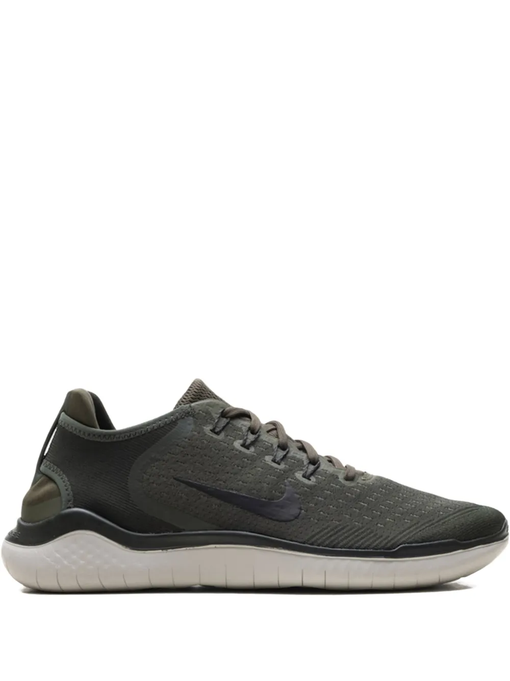 Nike Free Rn 2018 Low-tops Sneakers In Gray