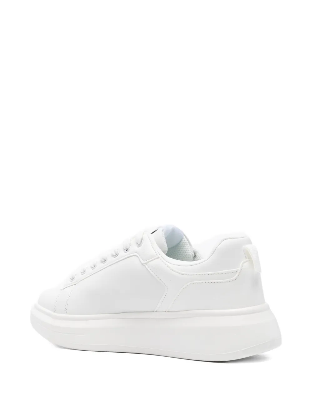 LIU JO platform leather sneakers White