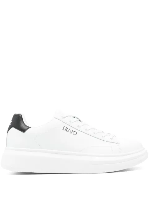 LIU JO leather platform sneakers