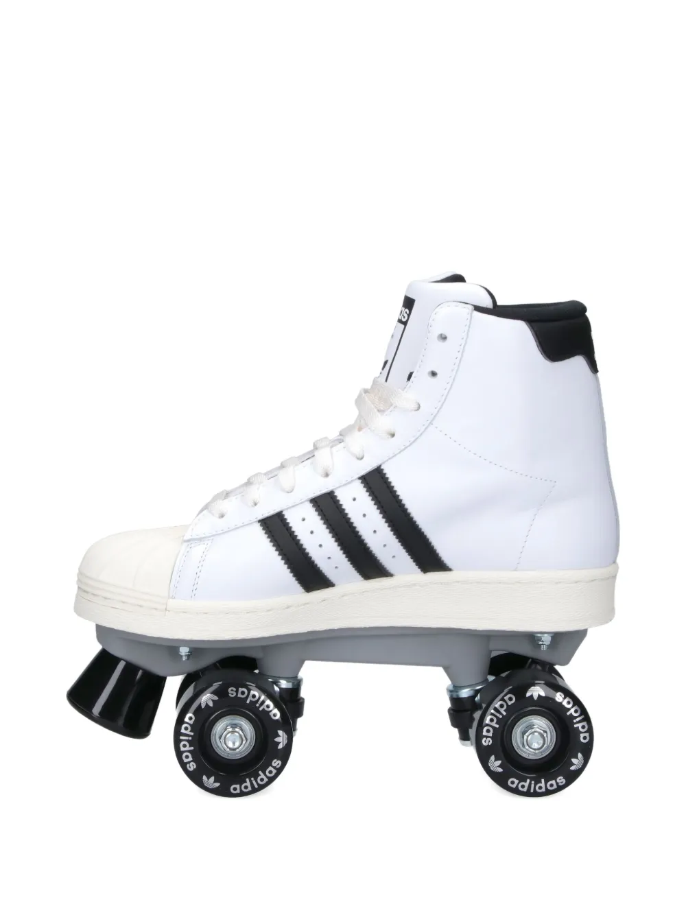 adidas Superstar three-stripe roller skates White