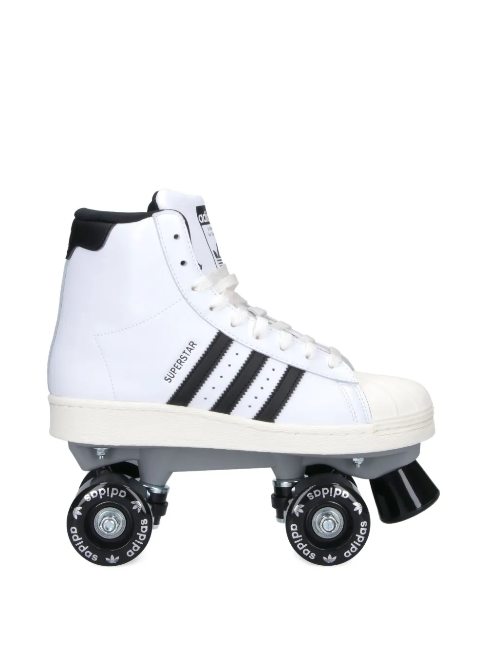 Adidas Superstar three-stripe roller skates White