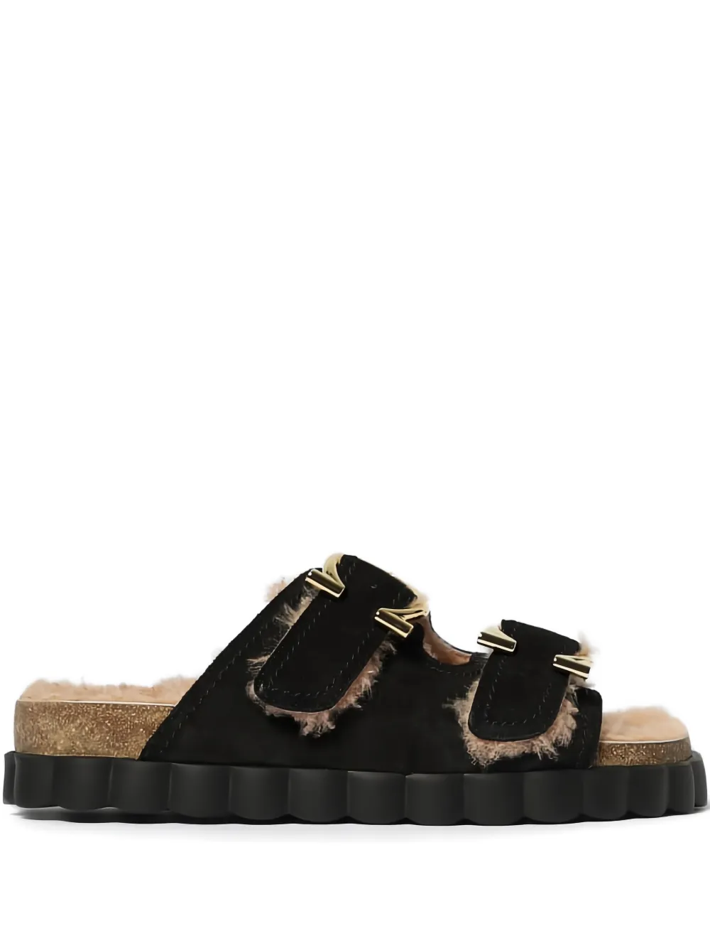 Ferragamo Kapalua sandalen met gesp Zwart