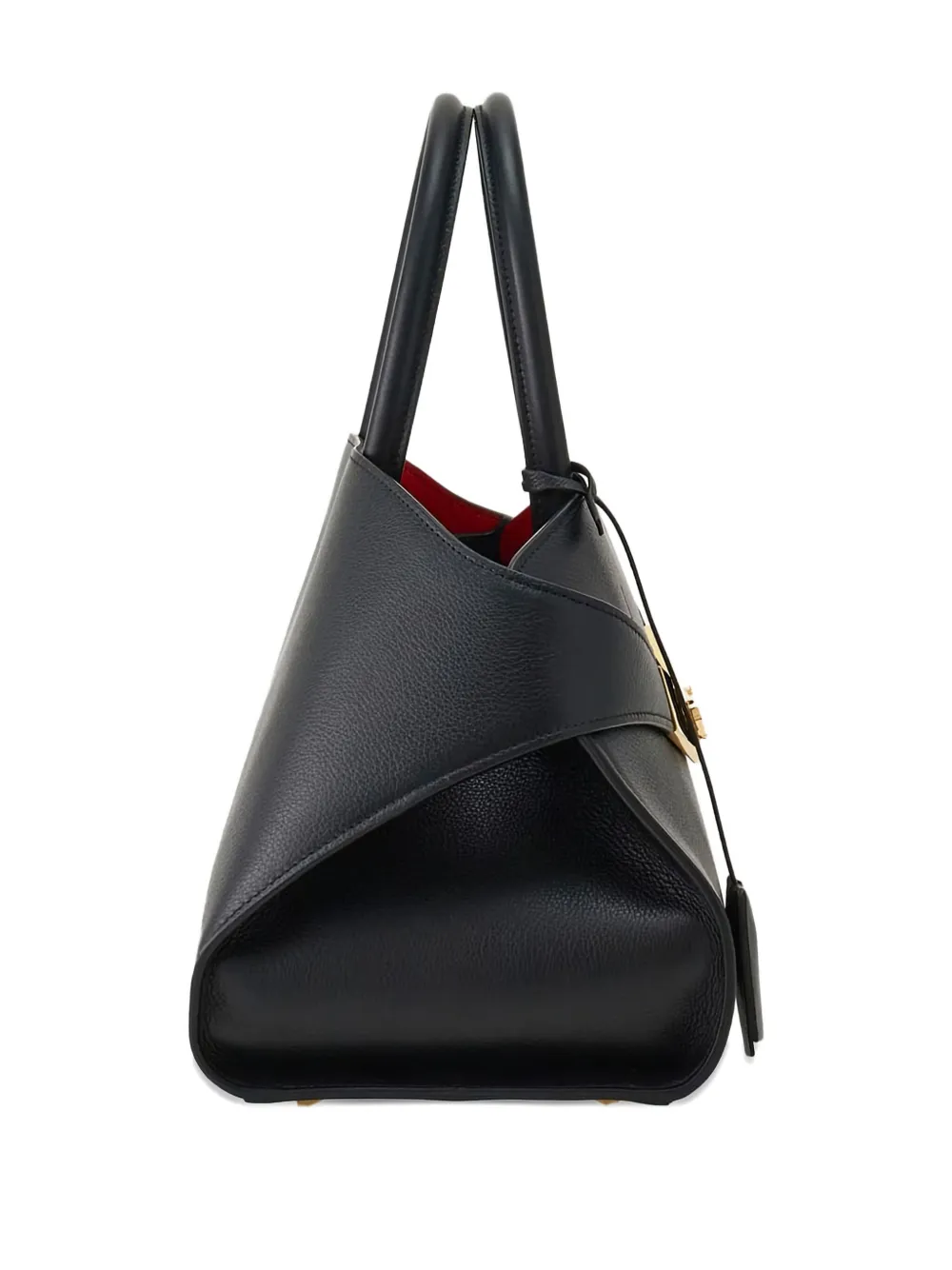 Ferragamo Hug (m) Tote Bag In Black
