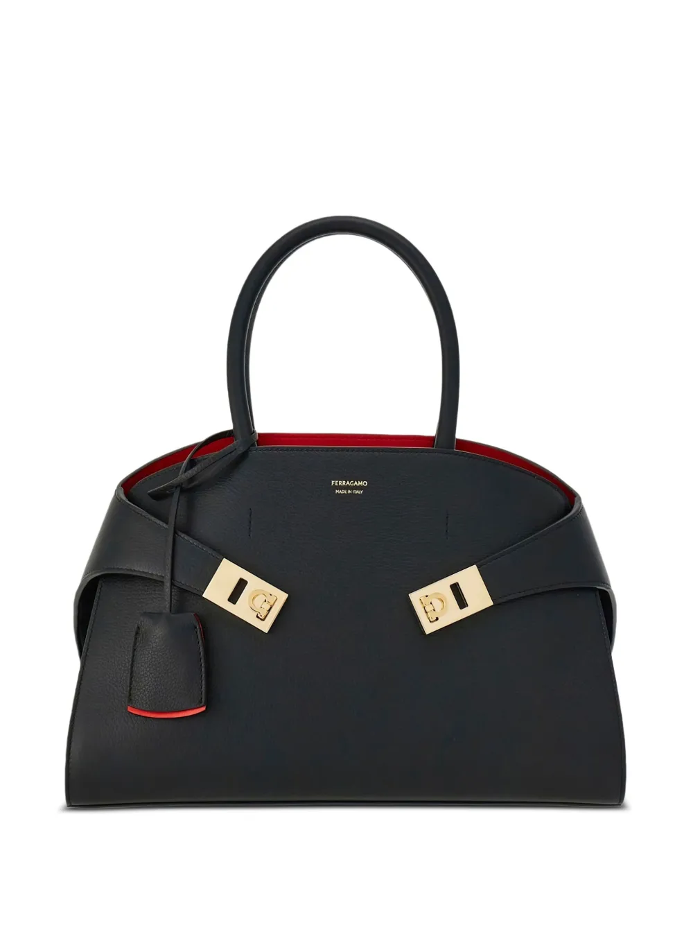 Ferragamo Hug (M) shopper Zwart