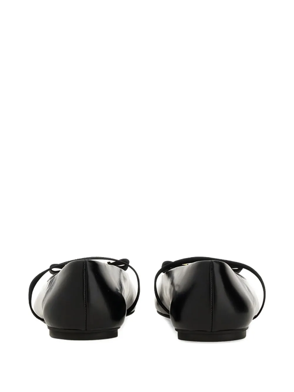 Ferragamo New Vara Ballet Flats In Black