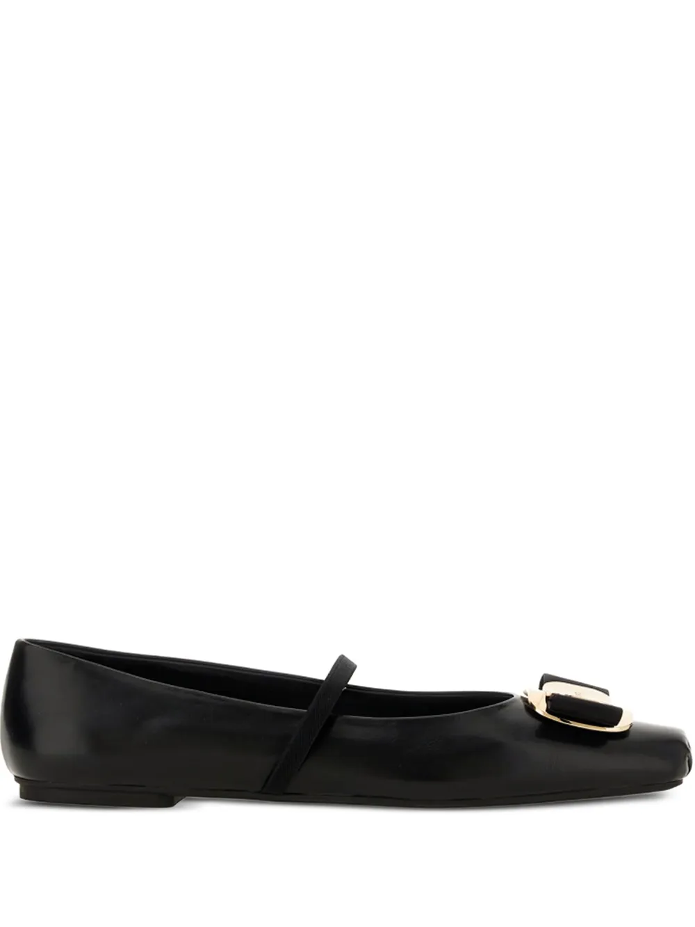 Ferragamo flats New Vara | negro | Image 1