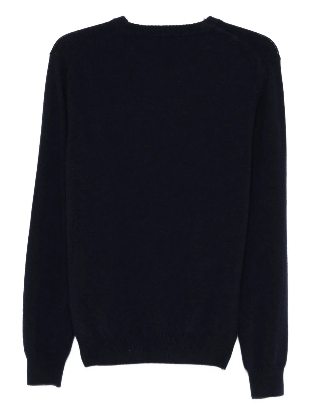 Manuel Ritz Crew-neck Floral-pattern Sweater In Black