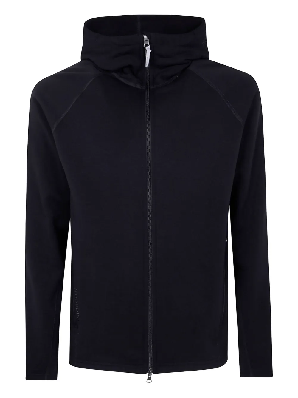 Houdini Sportswear zip-up hooded jacket | Black | Image 1