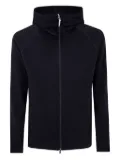 Houdini Sportswear zip-up hooded jacket - Black