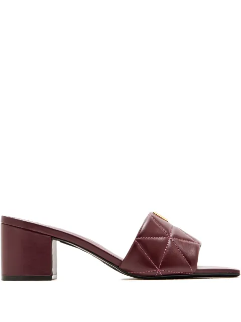 Schutz 60mm quilted block-heel sandals