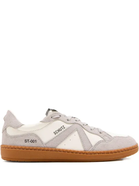 Schutz St 001 leather suede sneakers