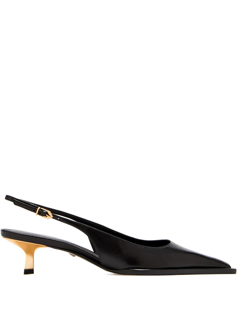 Schutz 50mm Scarpin Slingback Pointed-toe Pumps In Multi