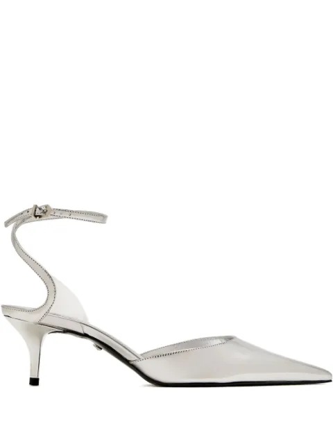 Schutz Elise metallic ankle-strap pumps