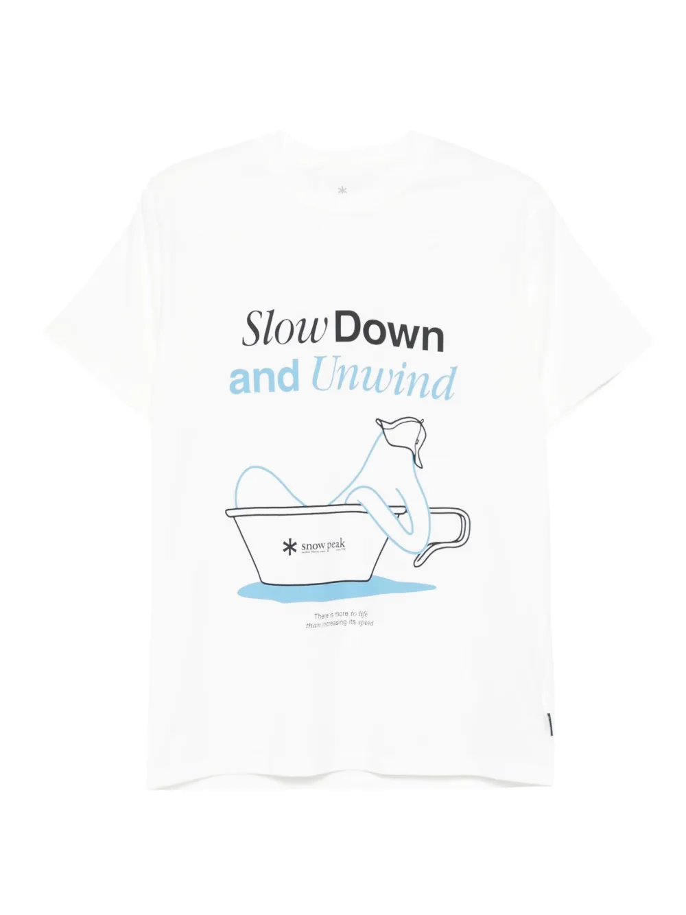 Snow Peak グラフィック Tシャツ - ホワイト Snow Peak グラフィック Tシャツ - ホワイト