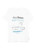 Snow Peak graphic-print short-sleeve T-shirt - White