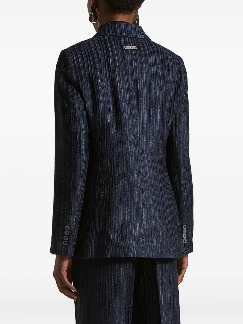 Peserico Blazer met dubbele rij knopen Blauw